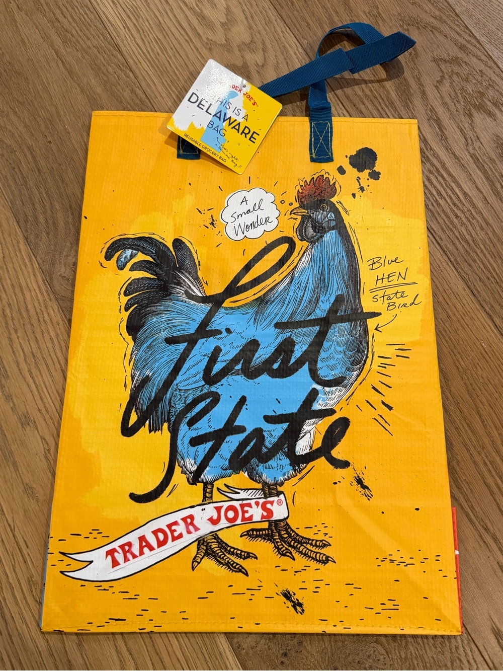 Trader Joe's Delaware Reusable Tote Bag